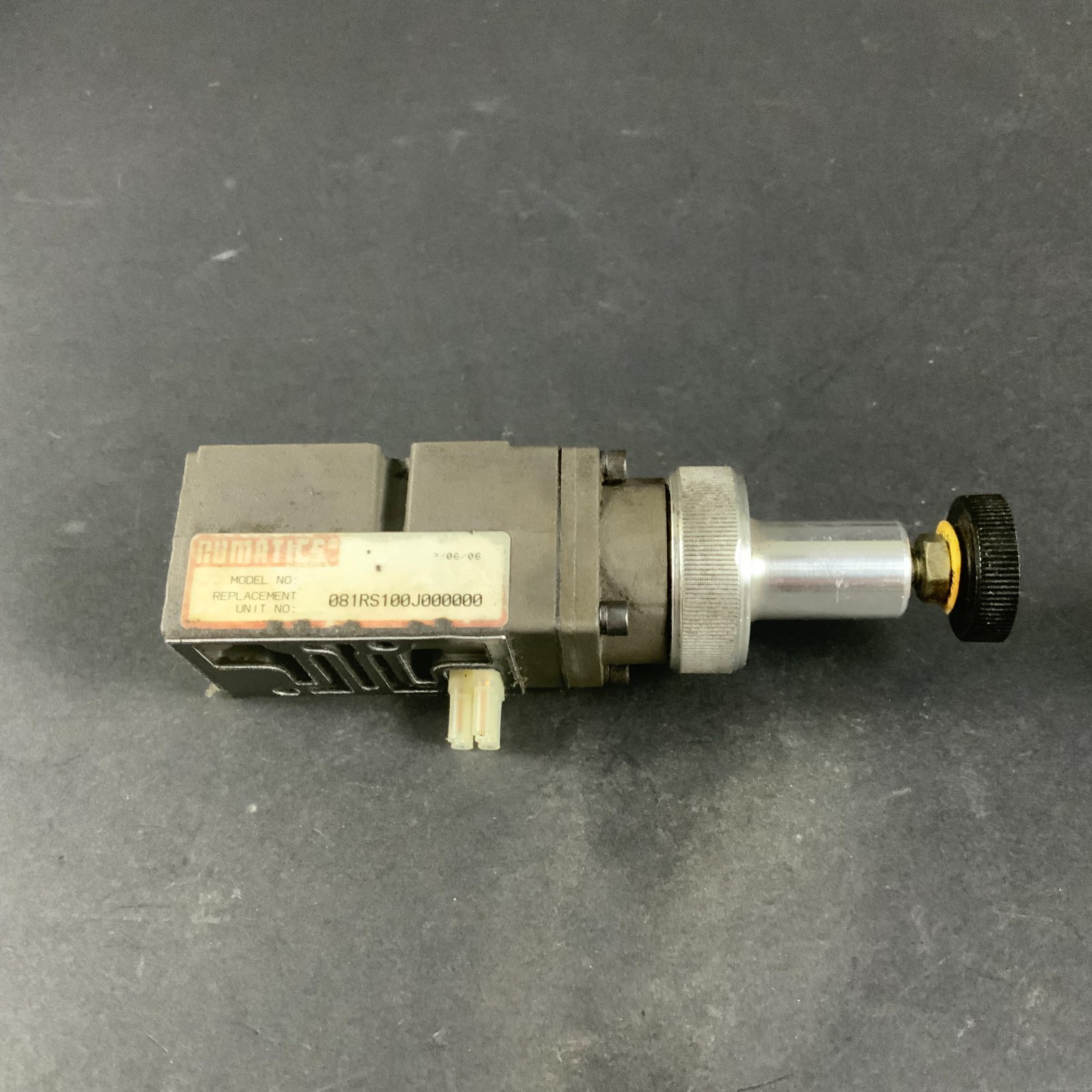 Used NUMATICS 081RS100J000000 PNEUMATIC REGULATOR ($10 OBO)