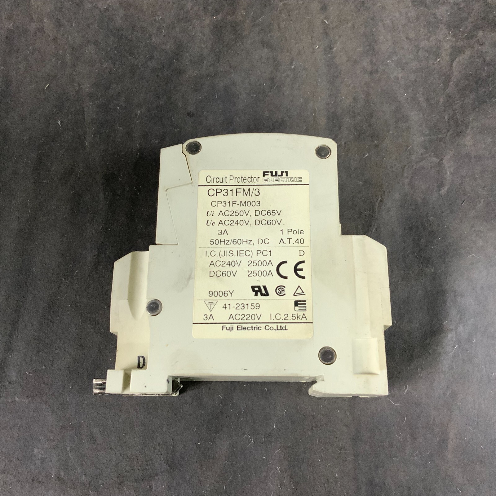 FUJI CIRCUIT PROTECTOR CP31FM/3 ($10 OBO)
