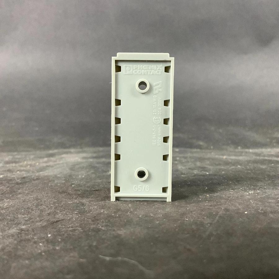 Used PHOENIX CONTACT G5/6 TERMINAL BLOCK ($6 OBO)