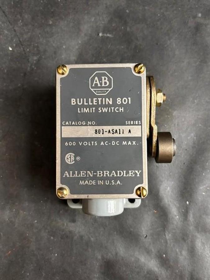 Used ALLEN BRADLEY 801-ASA11 LIMIT SWITCH