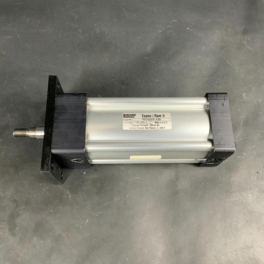 Used SCHRADER BELLOWS ECONO-RAM II FW2C102321S 4.250 PNEUMATIC CYLINDER ($70 OBO)