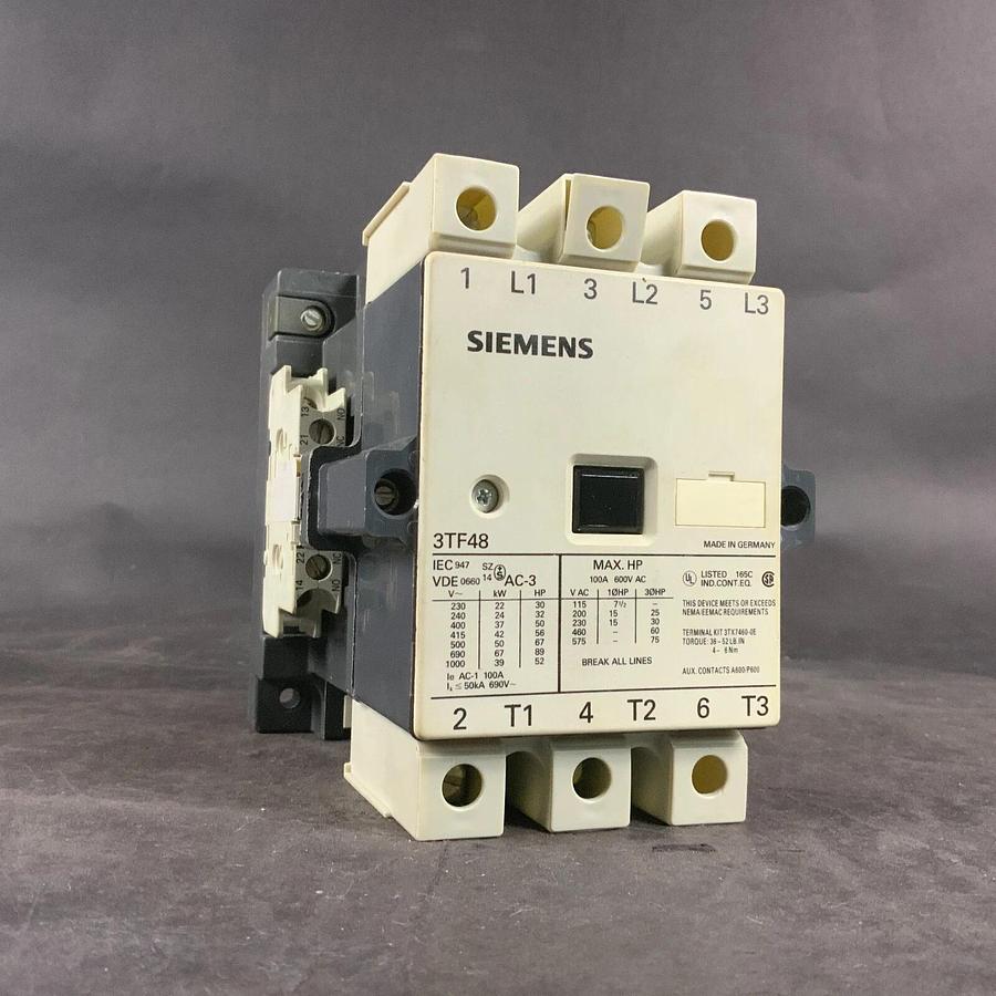 Used SIEMENS 3TF48 CONTACTOR ($130 OBO)