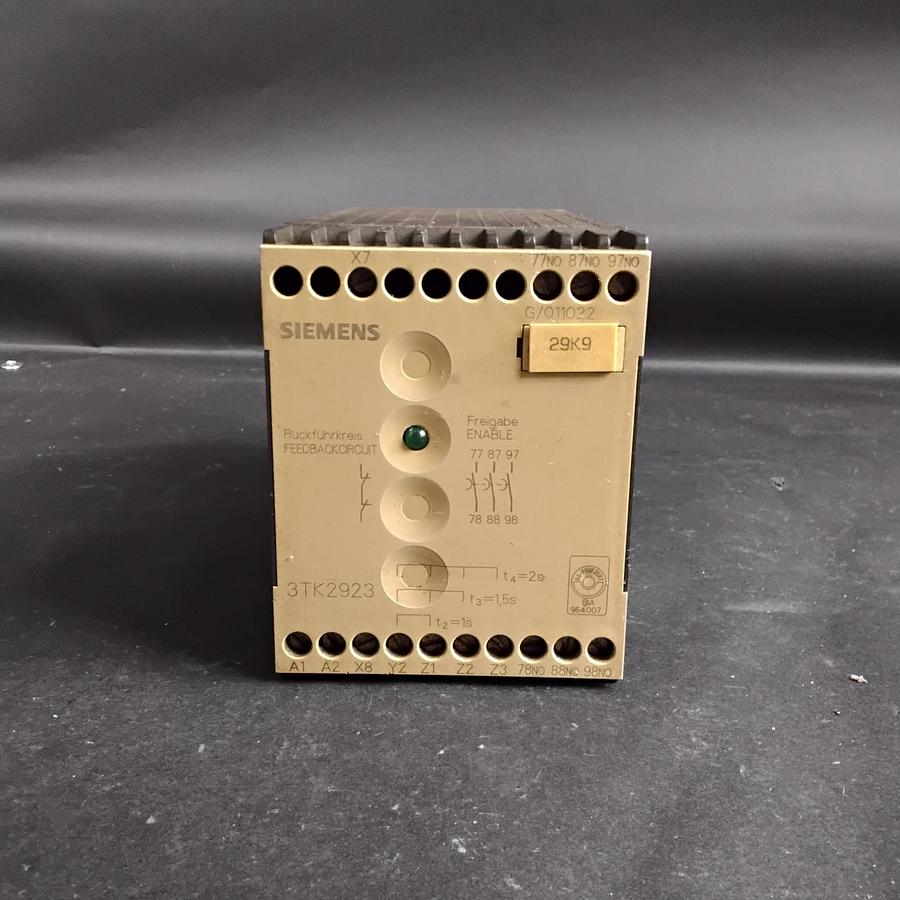 Used SIEMENS 3TK2923-0BB4 DELAY MODULE ($35 OBO)