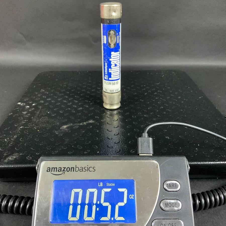 Used LITTELFUSE FLSR-50-ID INDICATOR FUSE ($10 OBO)