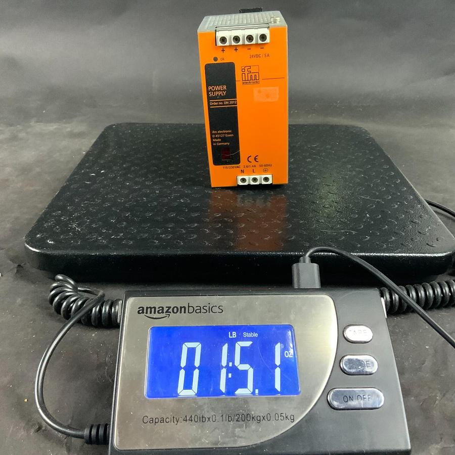 Used IFM ELECTRONIC DN2012 POWER SUPPLY ($30 OBO)