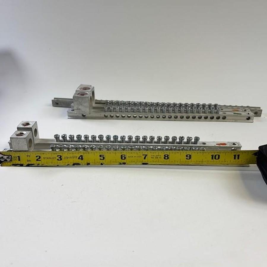 Used SET OF 5 ELECTRICAL GROUND BARS