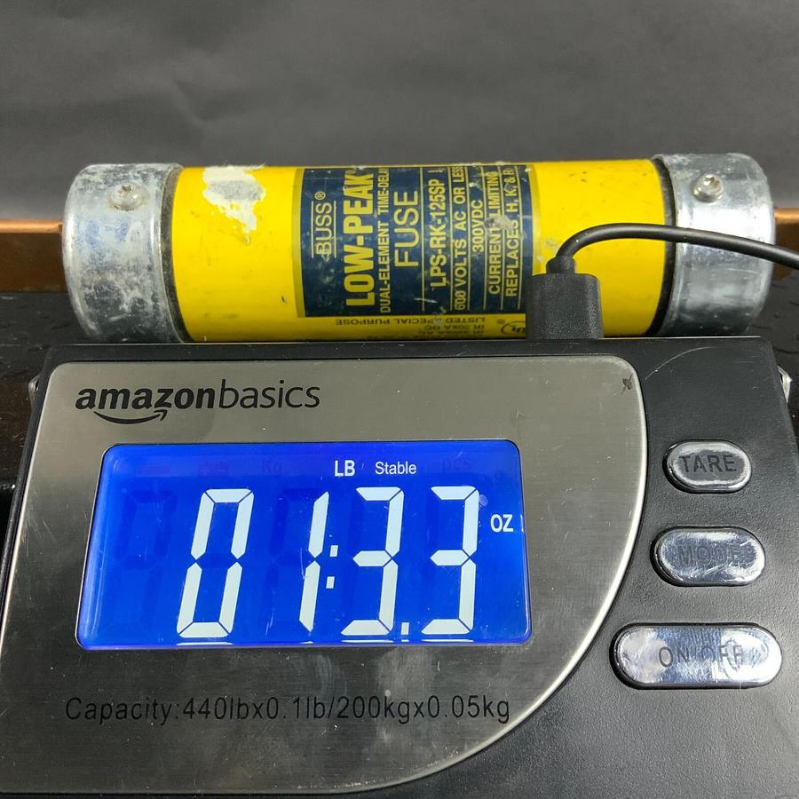 Used BUSSMANN LPS-RK-125SP LOW PEAK FUSE ($20 OBO)