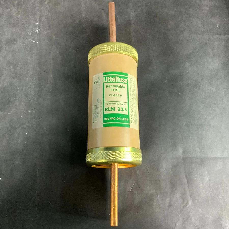 LITTELFUSE RLN225 RENEWABLE FUSE - NEW IN BOX ($50 OBO)