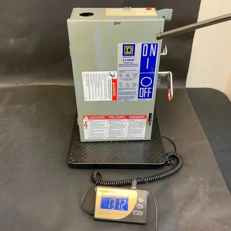 Used SQUARE D I-LINE PQ4606G FUSIBLE BUSWAY PLUG-IN UNIT ($350 OBO)