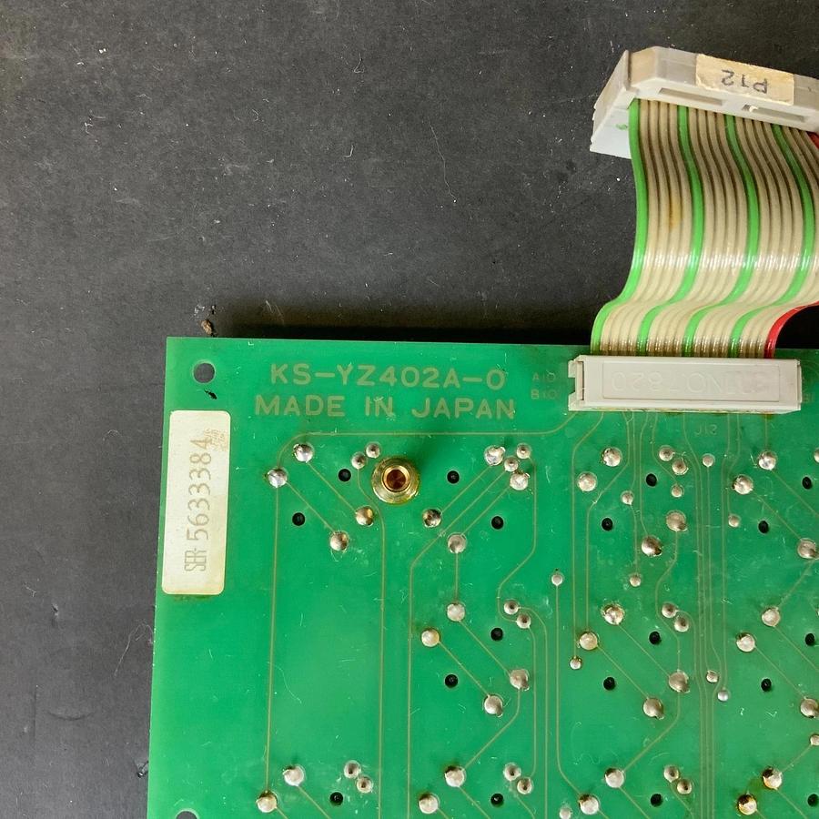 Used MITSUBISHI KS-YZ402A-0 PC BOARD FOR OPERATOR PANEL - MISSING 1 KEY CAP ($75 OBO)