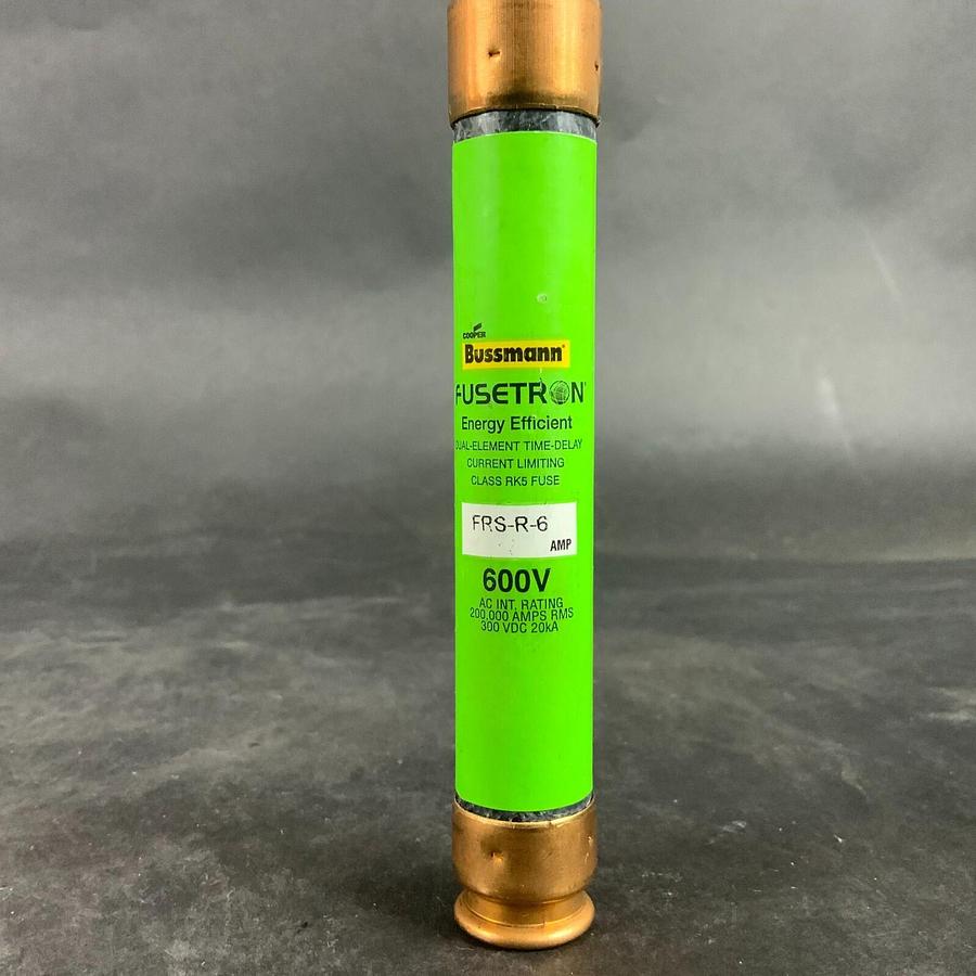 Used BUSSMANN FRS-R-6 ENERGY EFFICIENT FUSE ($9 OBO)
