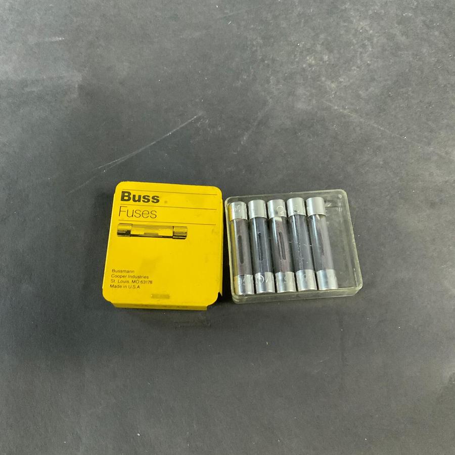 BUSSMANN AGC-4/10 FUSE - SET OF 5 ($6.50 OBO)