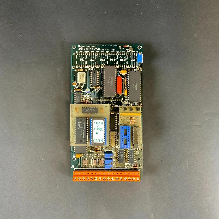 Used BAYER INDUSTRIES ASSY 116-740 PC BOARD ($50 OBO)