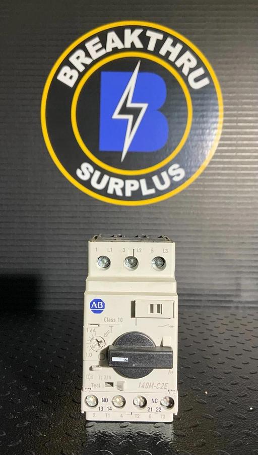 Used ALLEN BRADLEY 140M-C2E-A16 ($99.99/EACH OBO)