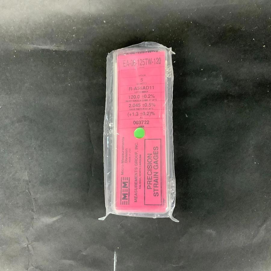 MICRO-MEASUREMENTS EA-06-125TW-120 PRECISION STTRAIN GAUGE -1 UNIT ($5 OBO)
