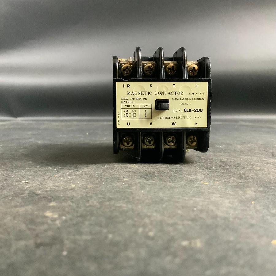 Used TOGAMI CLK-20V MAGNETIC CONTACTOR ($50 OBO)