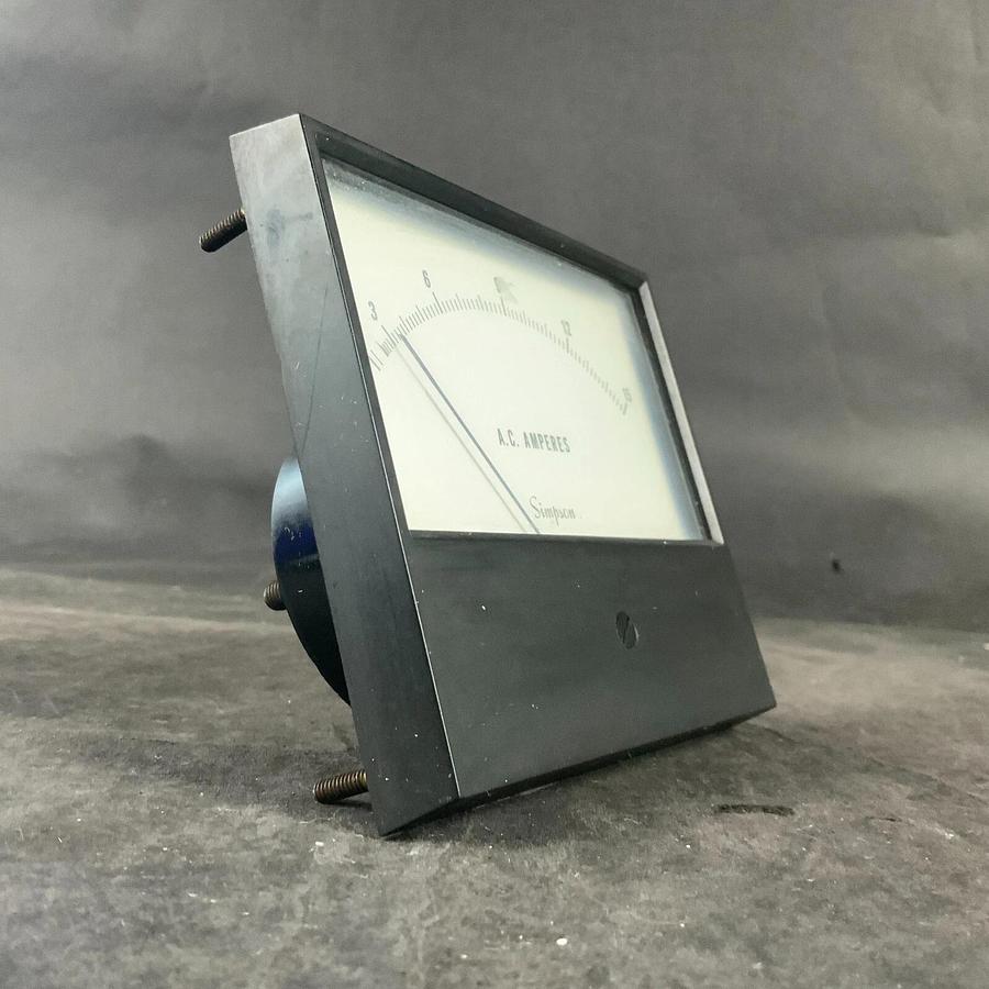 Used SIMPSON AC AMPERES PANEL METER 0-15 ($50 OBO)