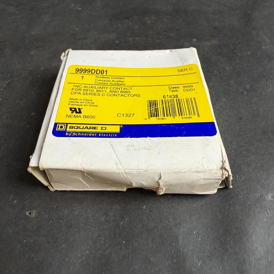 SQUARE D 9999D01 AUXILIARY CONTACT ($25 OBO)