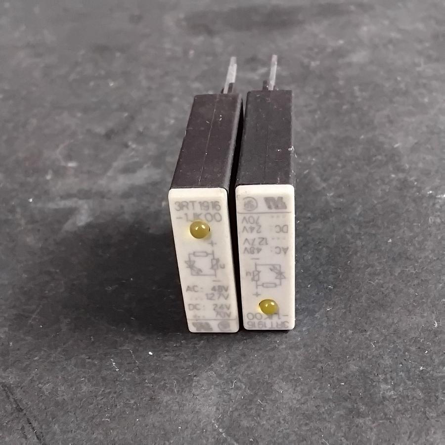 Used SIEMENS 3RT1916-1JK00 SURGE SUPPRESSORS ($3/EACH OBO)