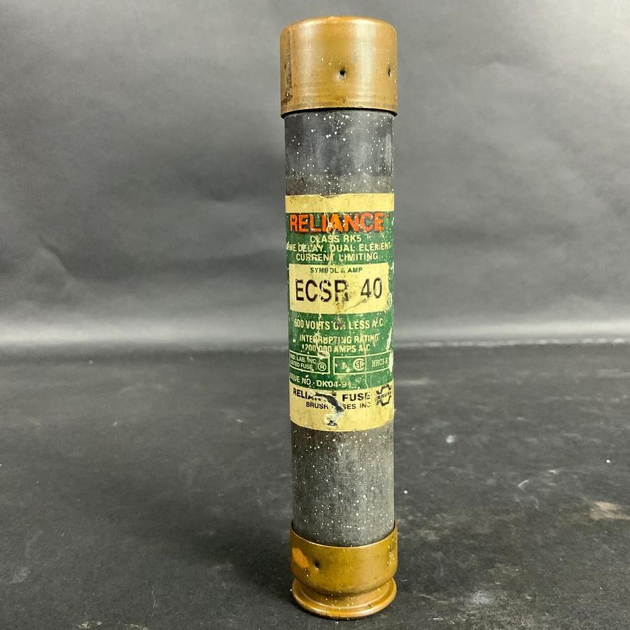 Used BRUSH RELIANCE ECSR-40 FUSE ($9 OBO)