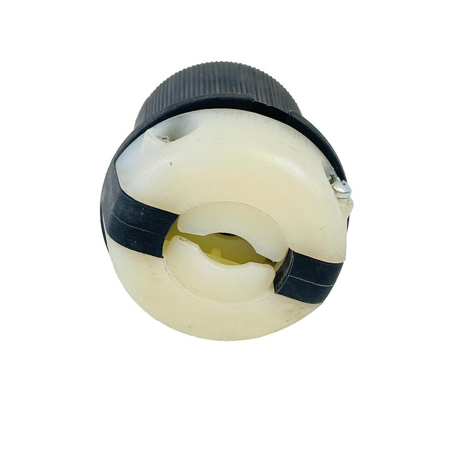 Used HUBBELL HBL2341 TWIST LOCK MALE PLUG 20A 480VAC REFURBISHED EXCELLENT