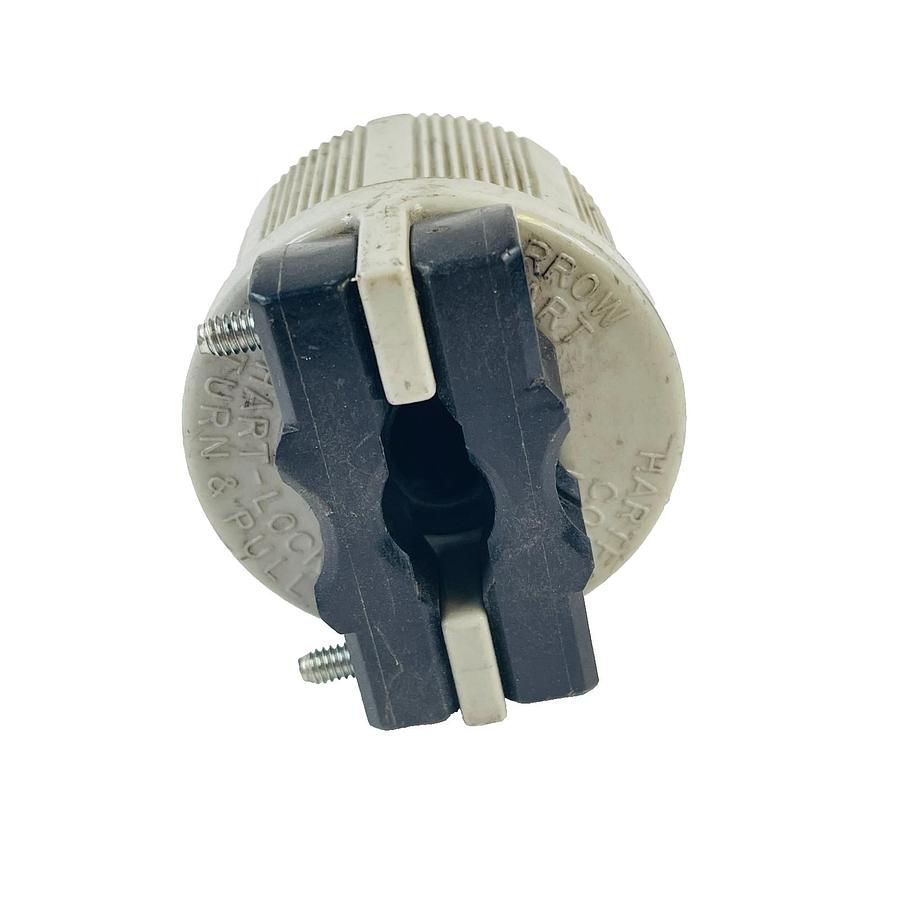 Used ARROW HART 6362 TWIST LOCK MALE PLUG 30A 277VAC REFURBISHED EXCELLENT