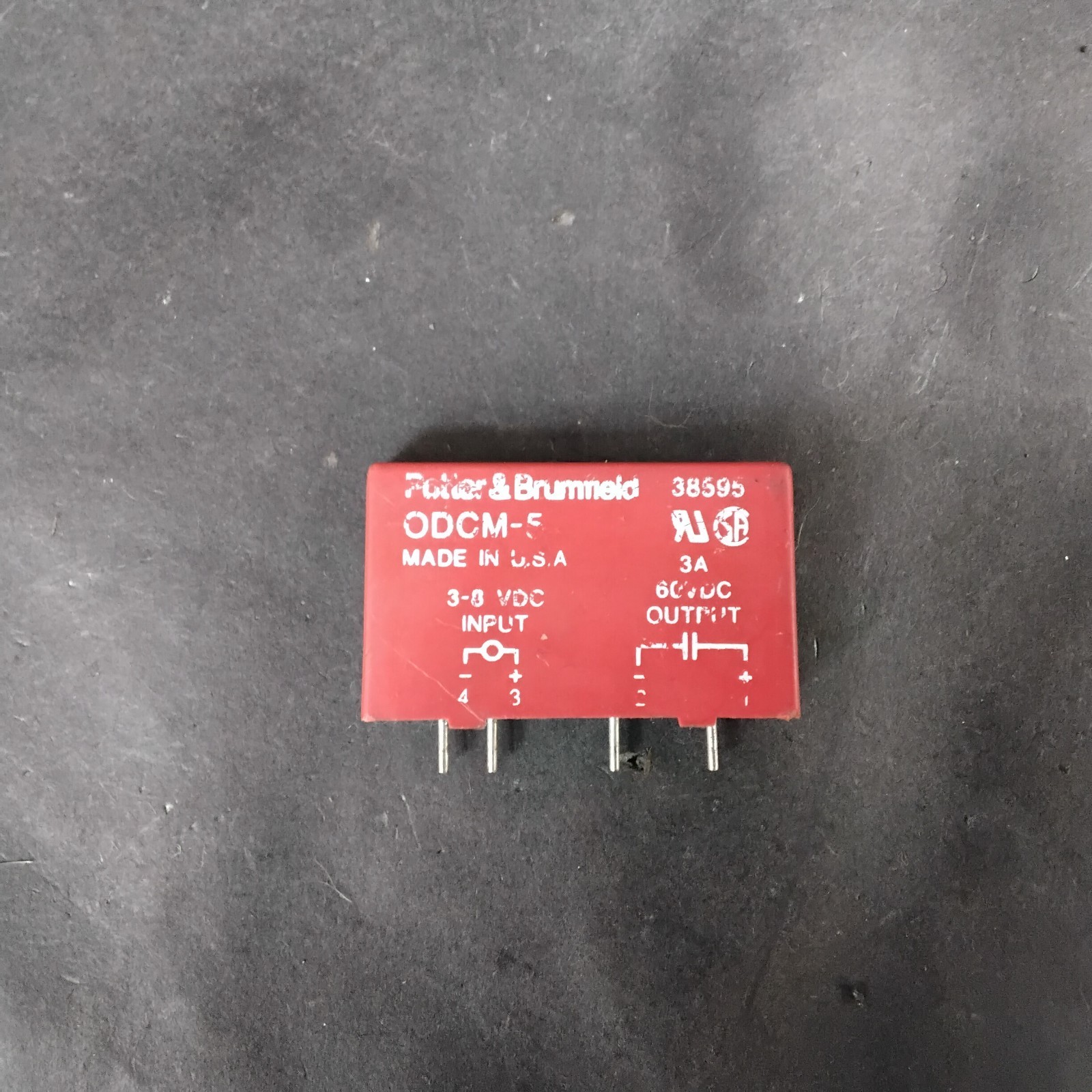 Used POTTER & BRUMFIELD ODCM-5 OUTPUT MODULE ($4 OBO)