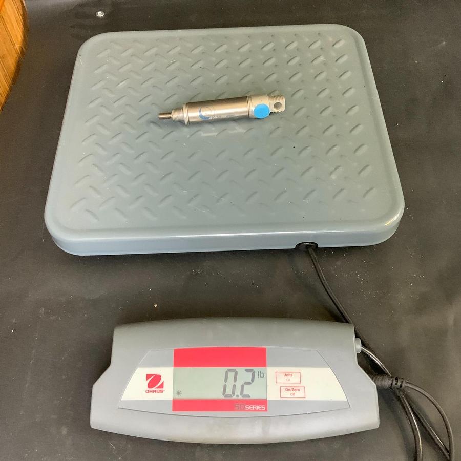 Used AMERICAN CYLINDER 750SVS-1.00 PNEUMATIC CYLINDER ($15 OBO)