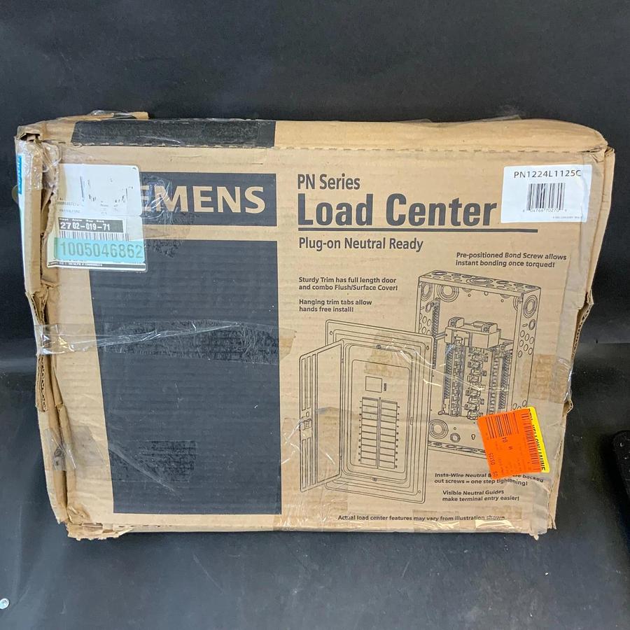SIEMENS PN1224L1125C MAIN LUG LOAD CENTER ($100 OBO)