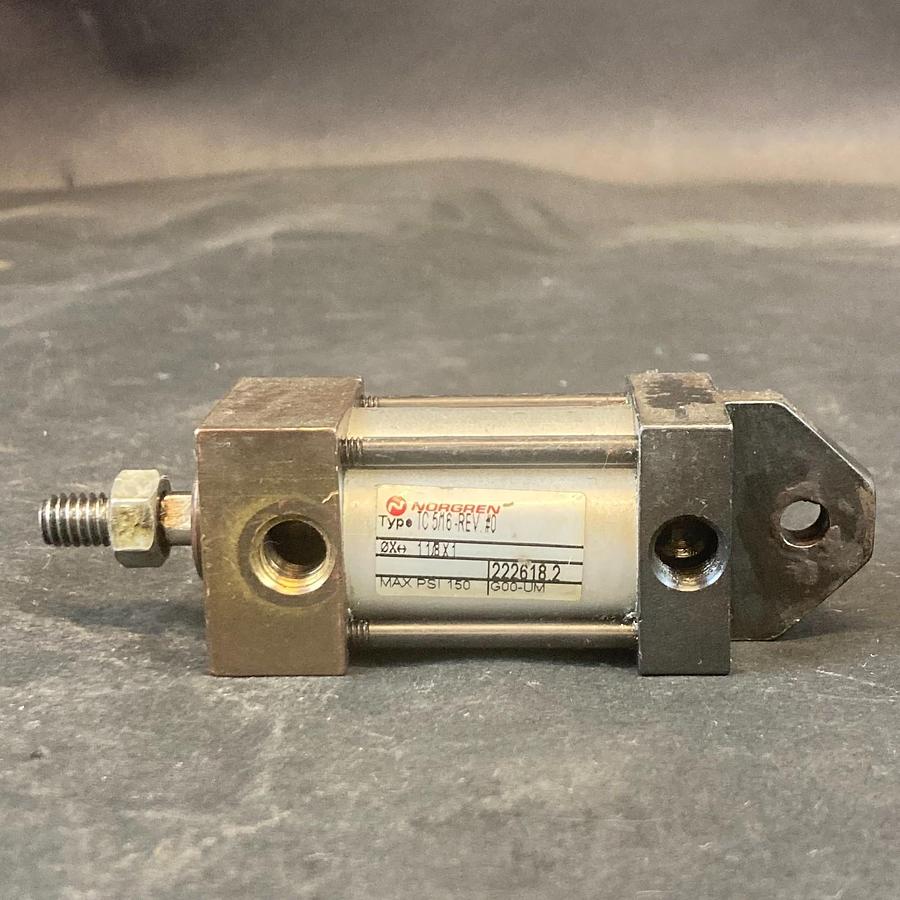 Used NORGREN TC516-REV#0 PNEUMATIC CYLINDER($15 OBO)