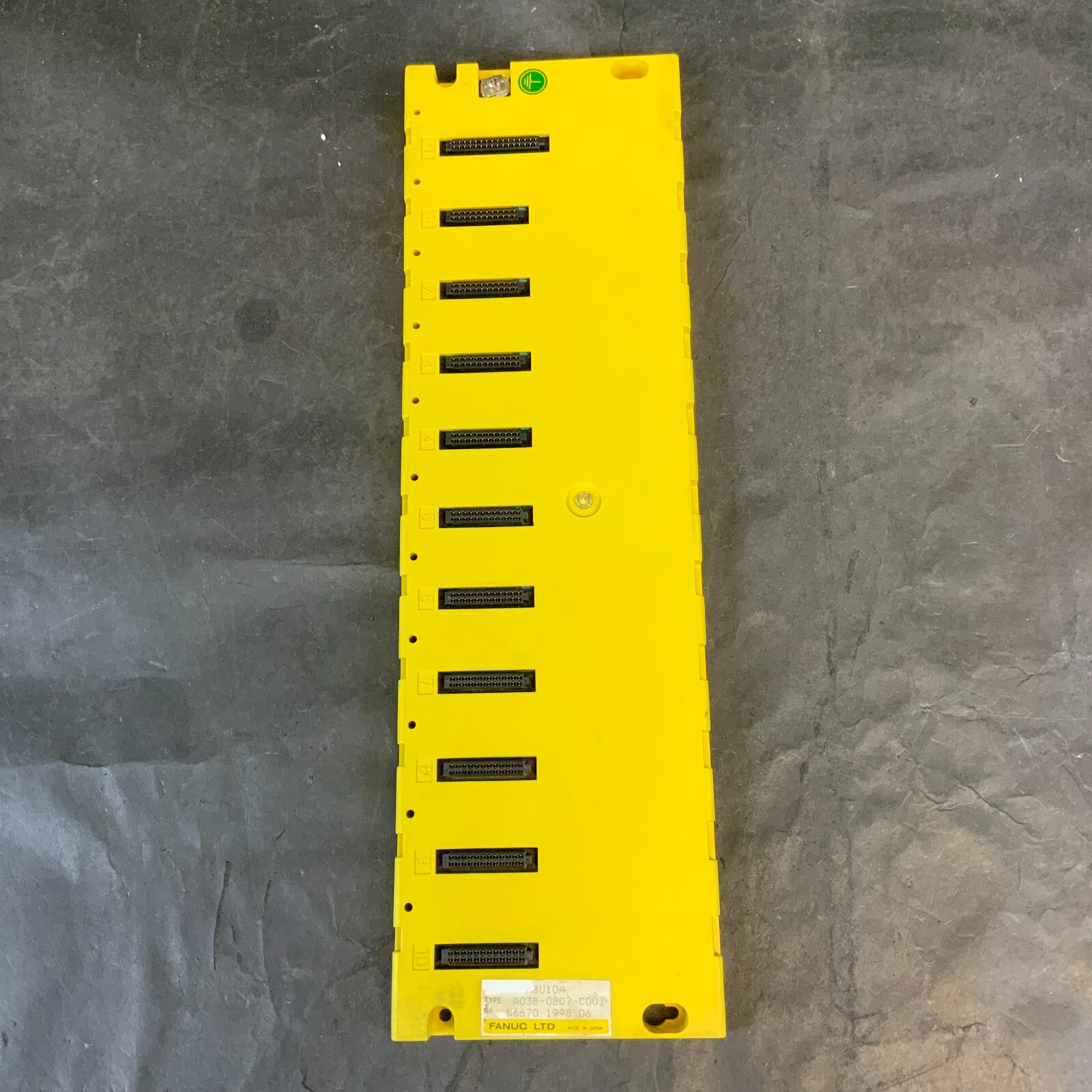 Used FANUC A03B-0807-C001 I/O MODULE BASE