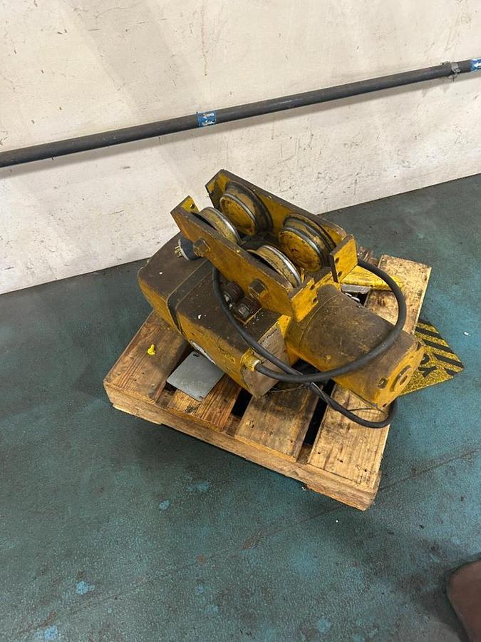 Used Contrex I-Beam Crane w/ 4000LB CM Shopstar Chain Hoist 6 Post ($21,500 OBO)