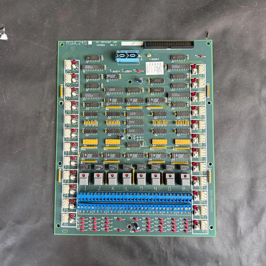 Used HCI RSWC24S CIRCUIT BOARD
