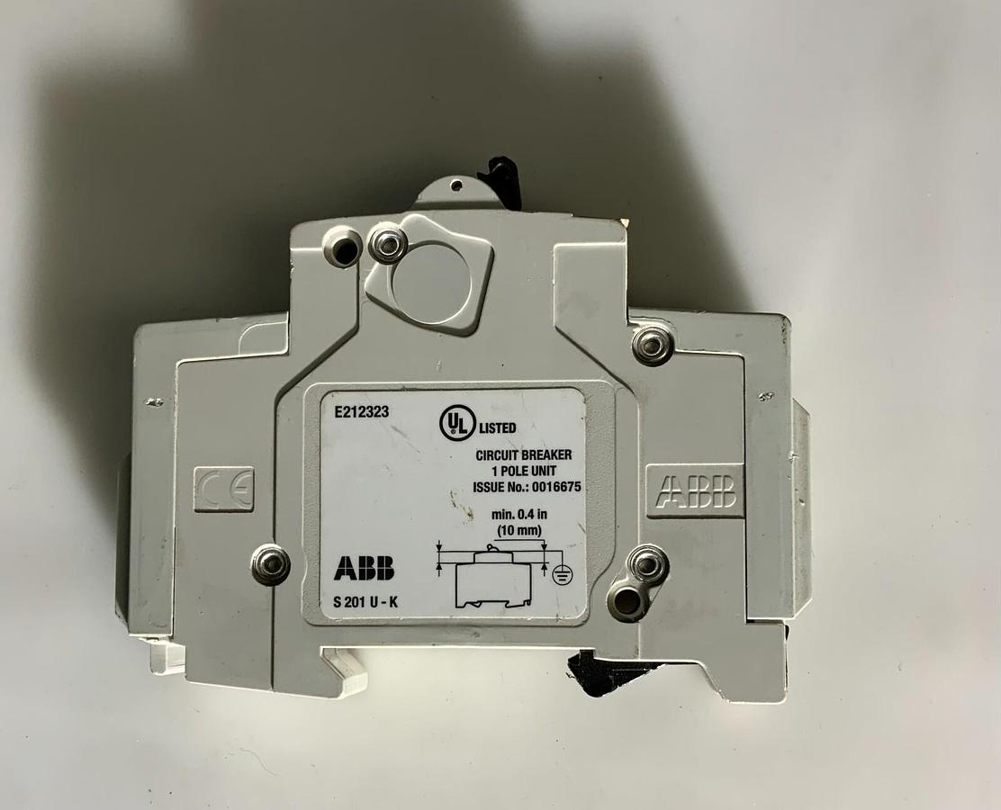 Used ABB S201U-K6 ($24.99/EACH OBO)