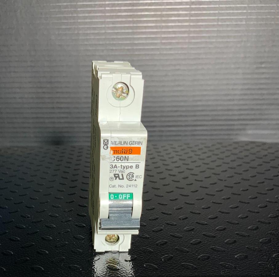 MERLIN GERIN MULTI9 C60N 3A-type B 277V ($49.90 OBO)