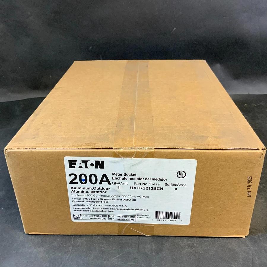 Used EATON UATRS213BCH METER SOCKET ($150 OBO)
