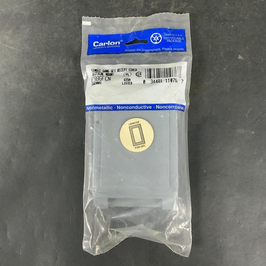 CARLON E98GFCN OUTLET COVER ($15 OBO)