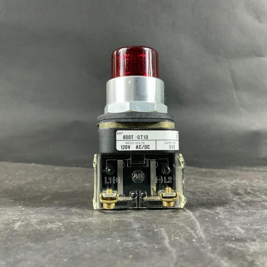 Used ALLEN BRADLEY 800T-QT10 RED PUSHBUTTON ($10 OBO)