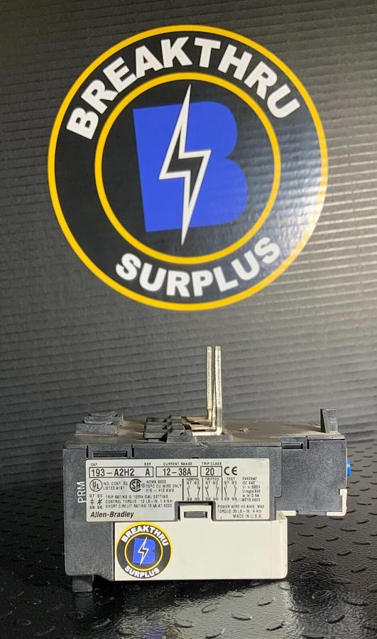 Used ALLEN BRADLEY 193-A2H2A ($29.99/EACH OBO)