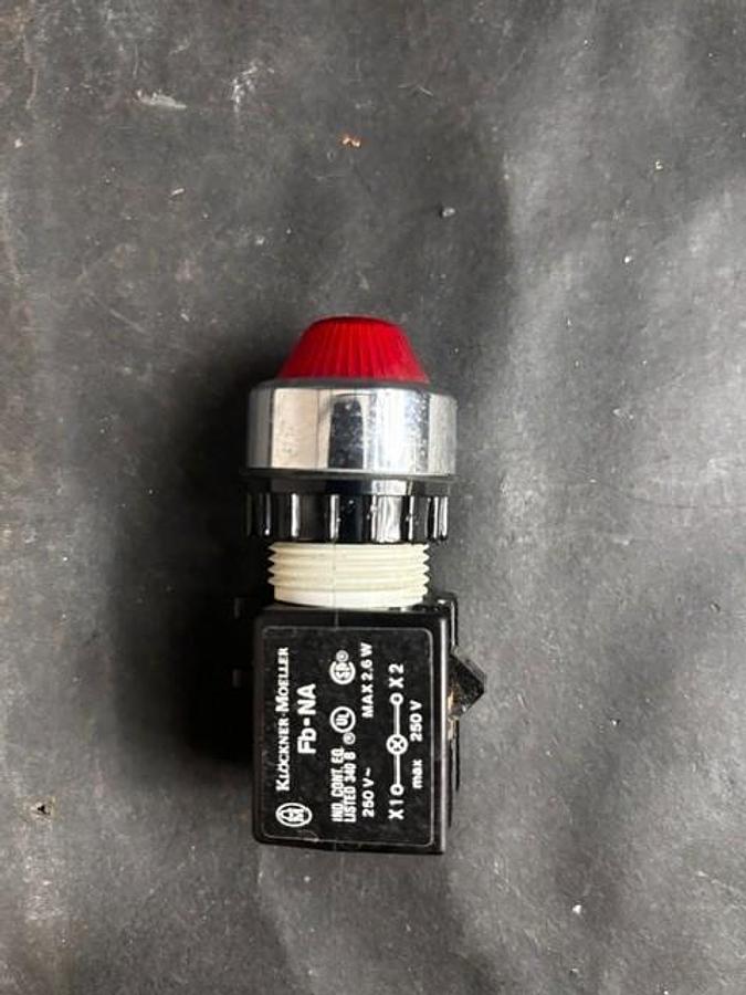 Used MOELLER FB-NA RED PILOT LIGHT