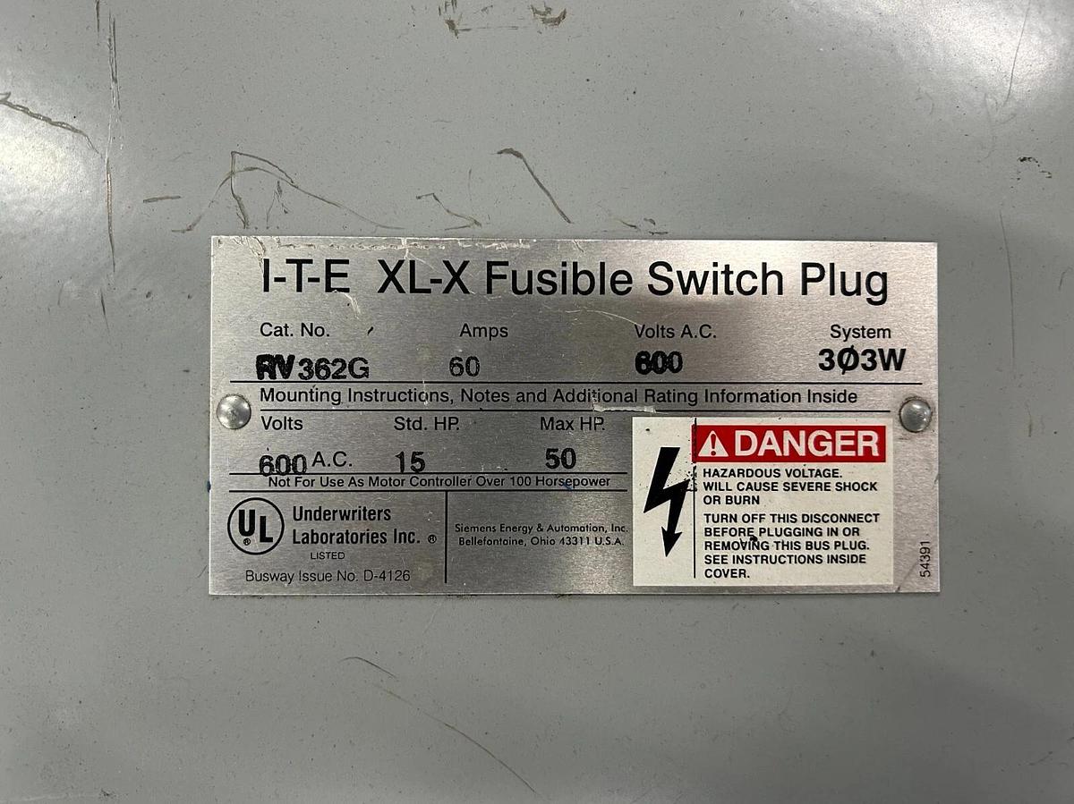 Used BUSS PLUG ITE RV362G ($300 OBO)