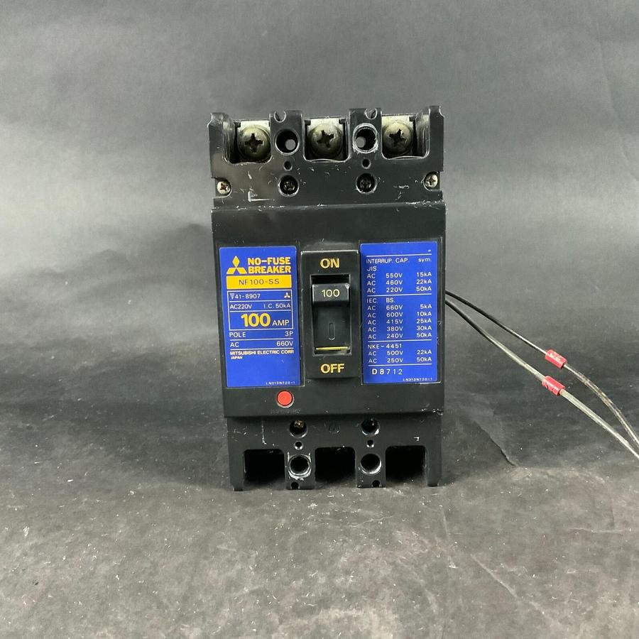 Used MITSUBISHI NF100-SS 100A NO-FUSE BREAKER ($40 OBO)