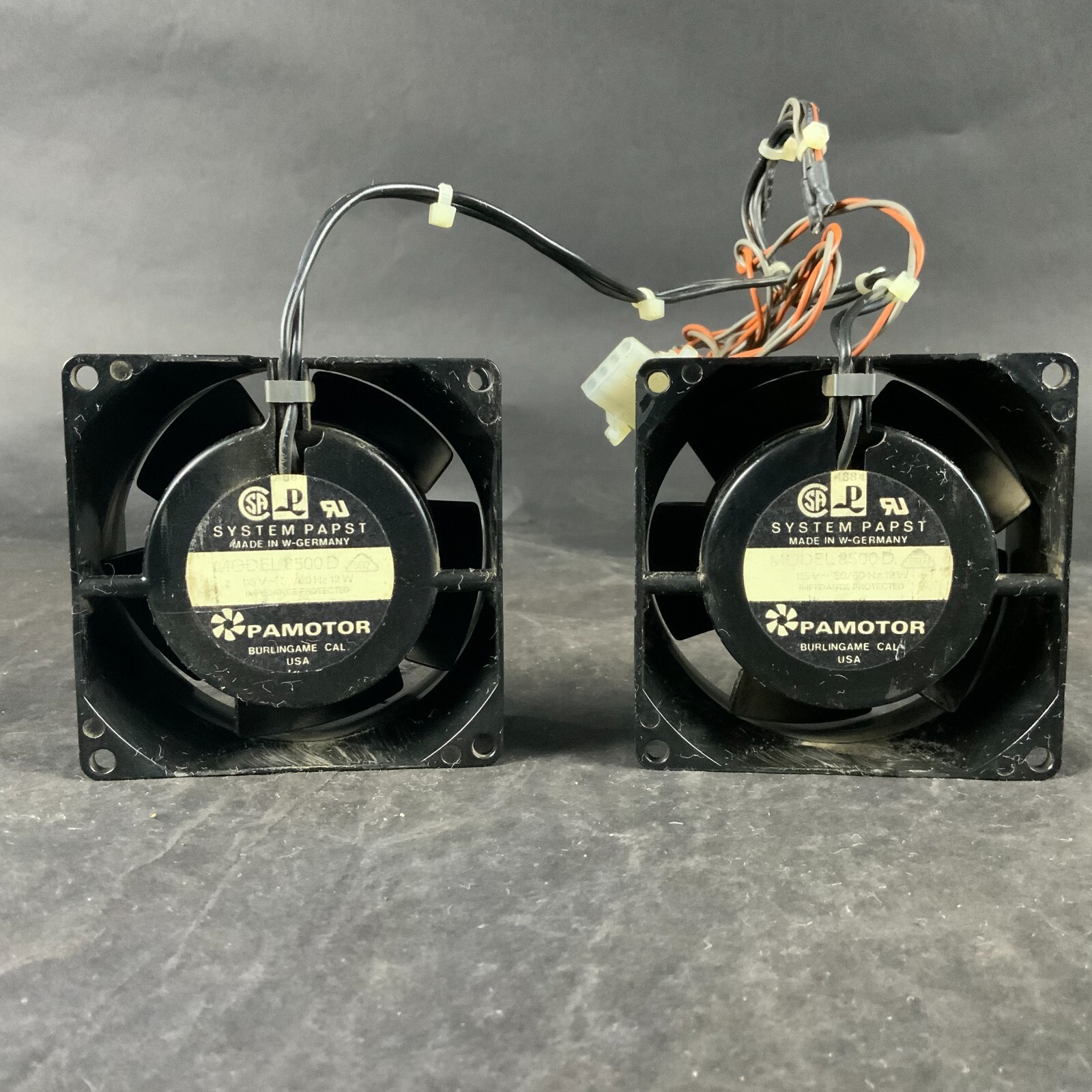 Used PAMOTOR 8500D FAN 3"x3" - SET OF 2 ($50 OBO)