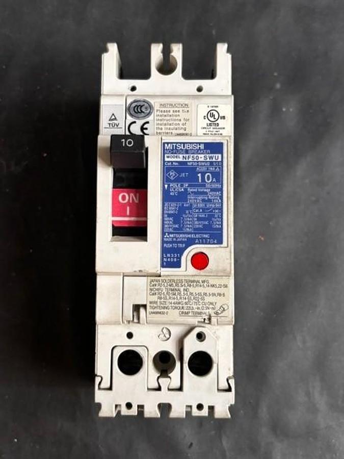 Used MITSUBISHI NF50-SWU CIRCUIT BREAKER