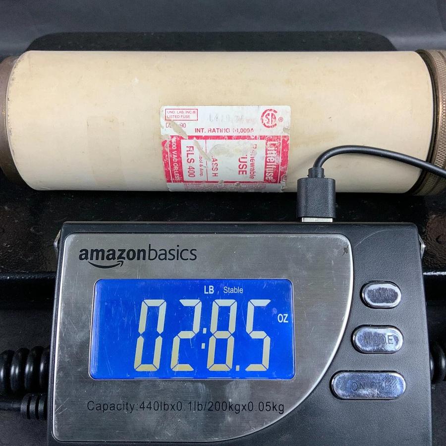 Used LITTELFUSE RLS-400 RENEWABLE FUSE ($45 OBO)