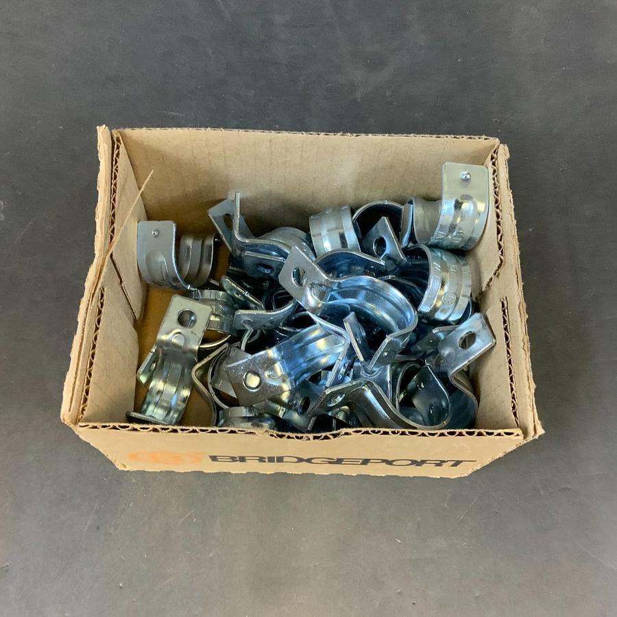 Used BRIDGEPORT 922-S 1” PIPE STRAP - BOX OF 40 ($15 OBO)