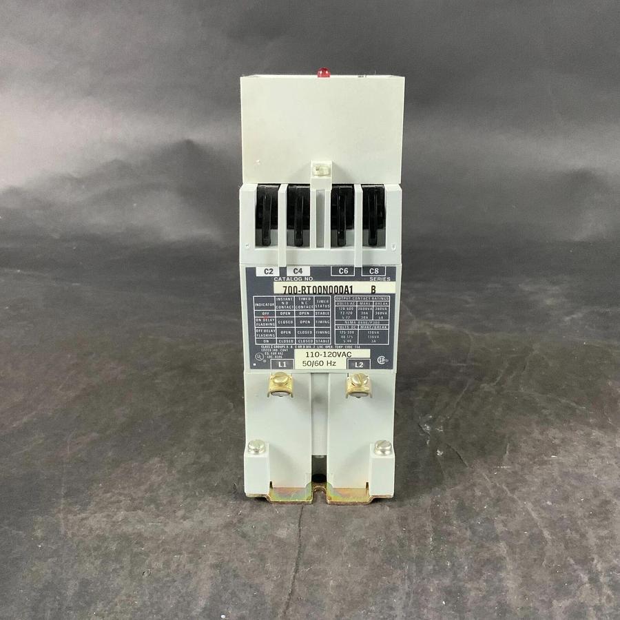 ALLEN BRADLEY 700-RT00N000A1 SER.B SOLID STATE TIMING RELAY ($50 OBO)