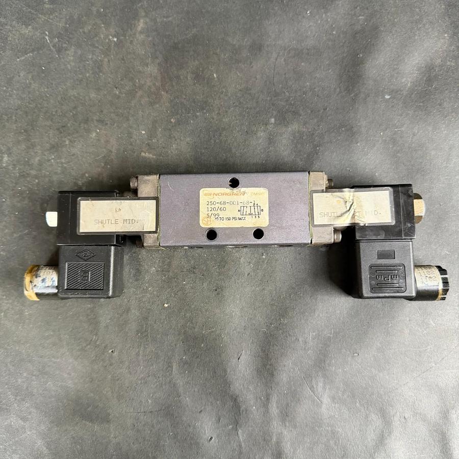 Used NORGREN 250-68-001-68-1 AIR VALVE