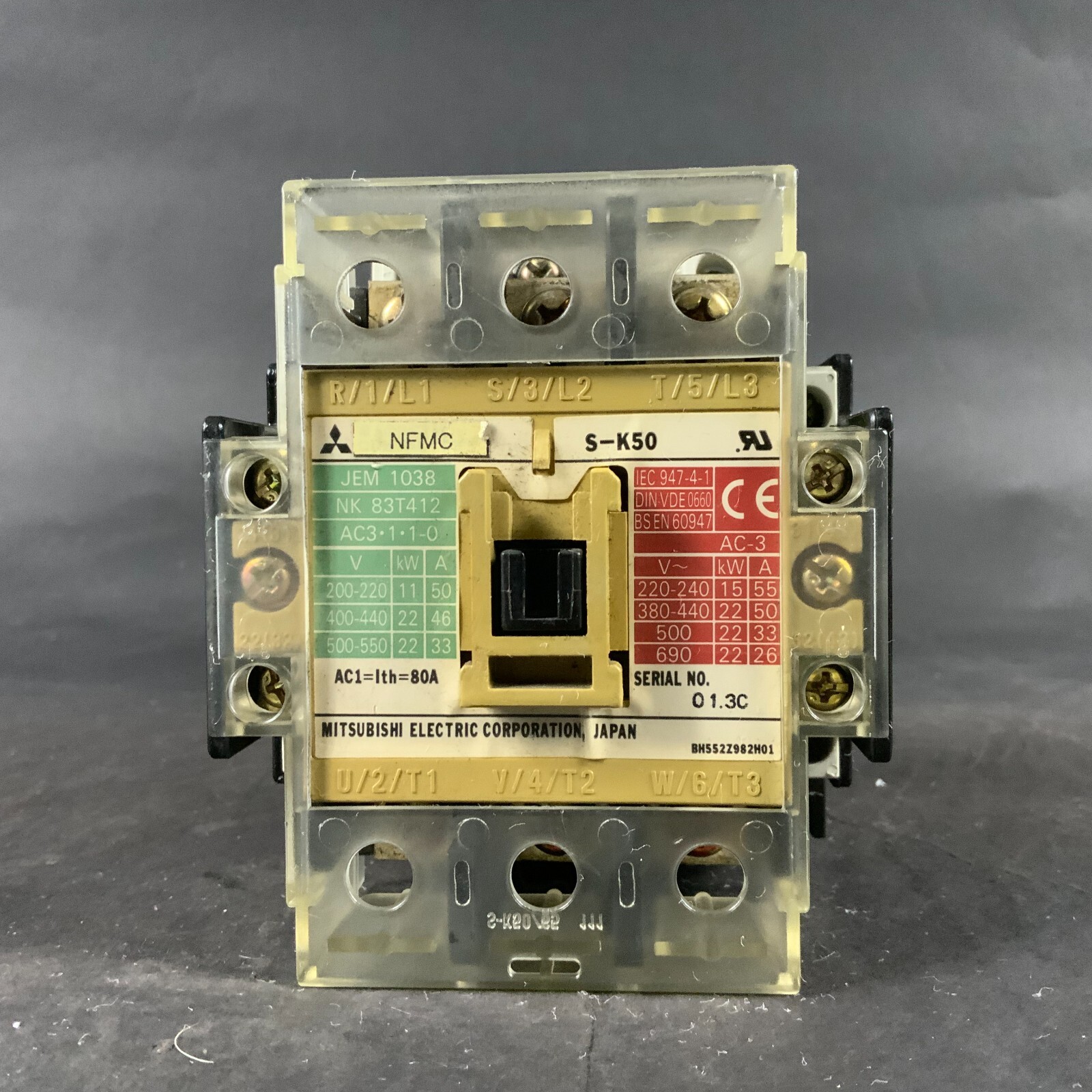 Used MITSUBISHI S-K50 MAGNETIC CONTACTOR ($50 OBO)