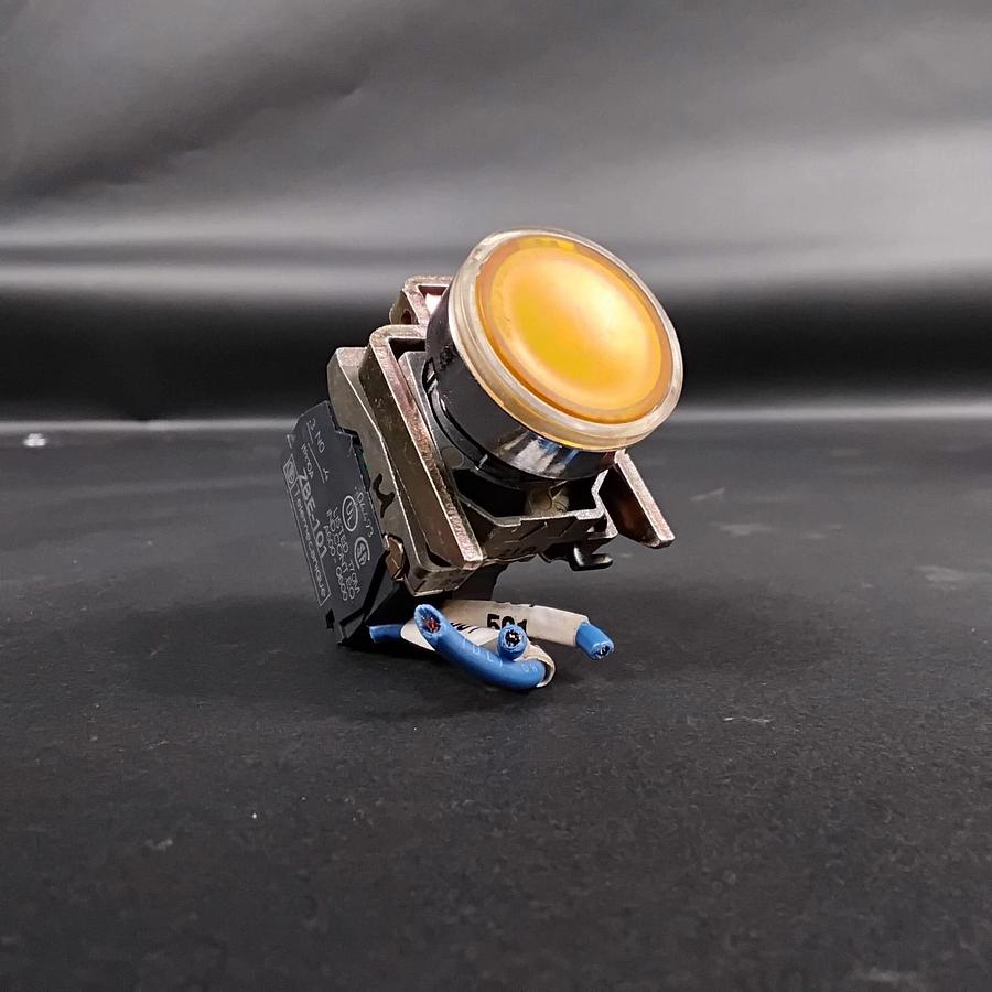 Used TELEMECANIQUE ZBV-B5 ORANGE PUSHBUTTON ($18 OBO)